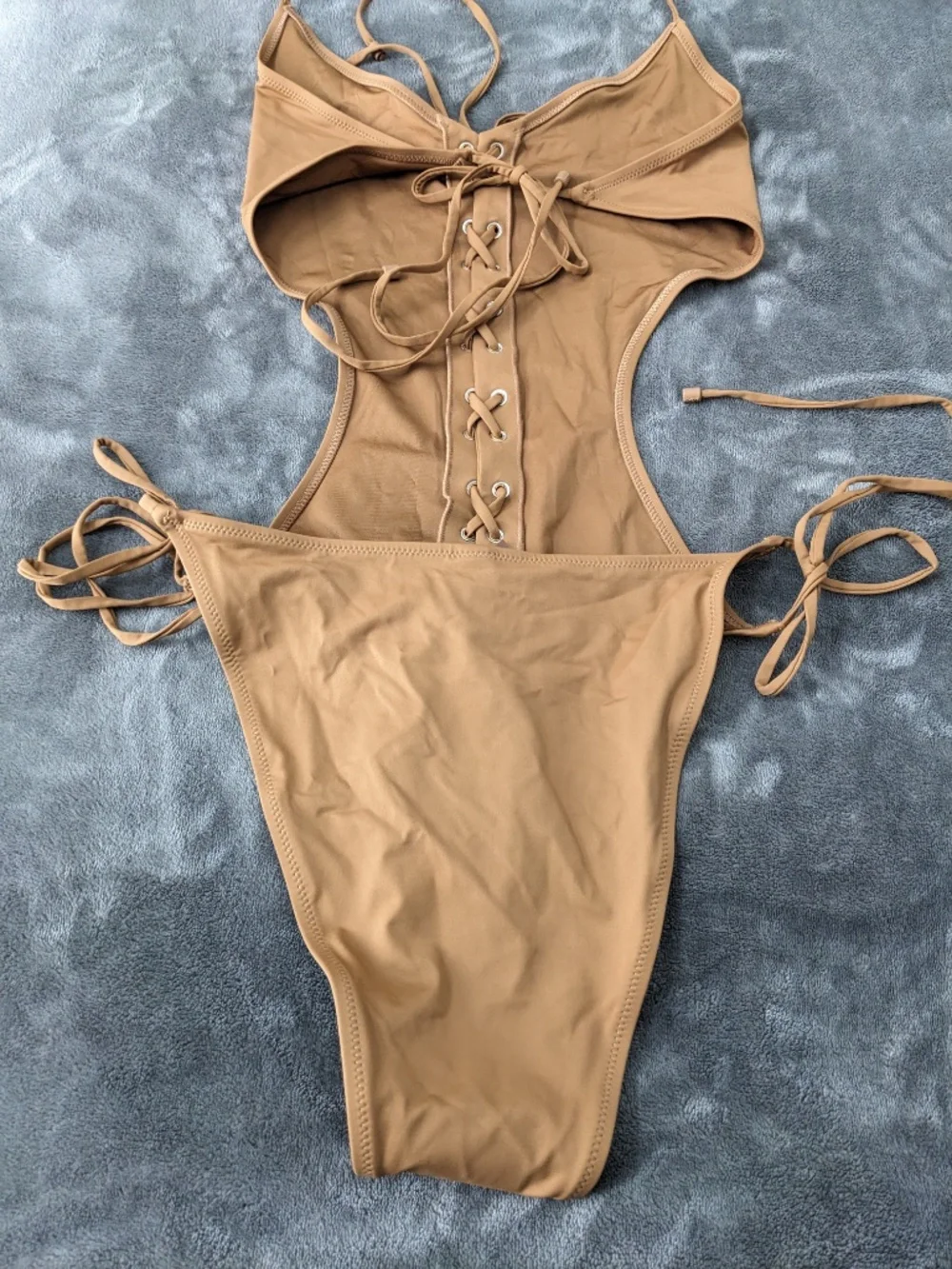 NWT Skims Swim Lace Up Monokini - Size XXLarge